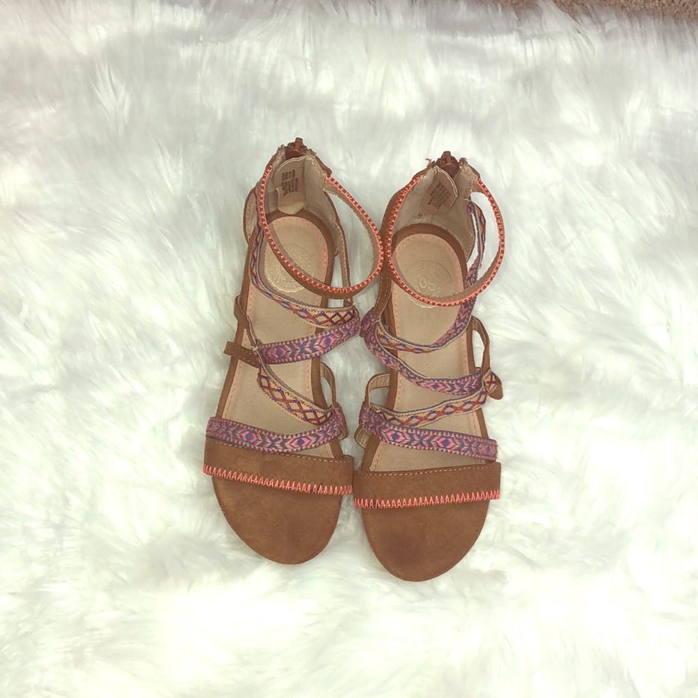 Authentic American Heritage Girl Sandals- S- 3